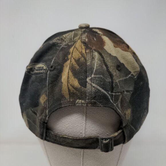 Labor Finders Slideback Hat Camo OSFM Embroidered Realtree Hardwoods - Picture 5 of 8